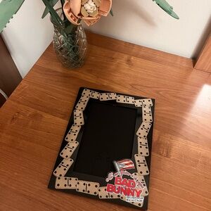 Bad Bunny Residencia Domino-Themed Picture Frame